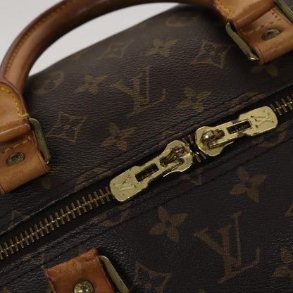Louis Vuitton Keepall 55, Brown, Canvas, travel