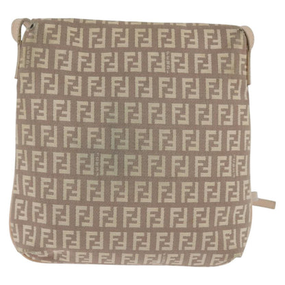 Fendi Mama Messenger Bag Zucca Canvas, BEIGE, CANVAS, Crossbody bag