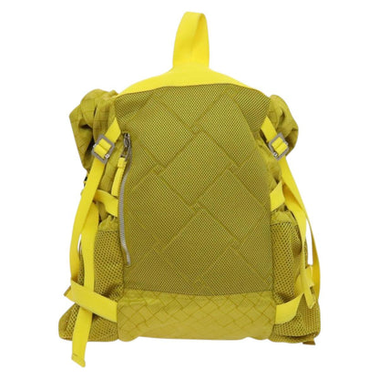 Bottega Veneta Trekking, Yellow, NYLON, backpack