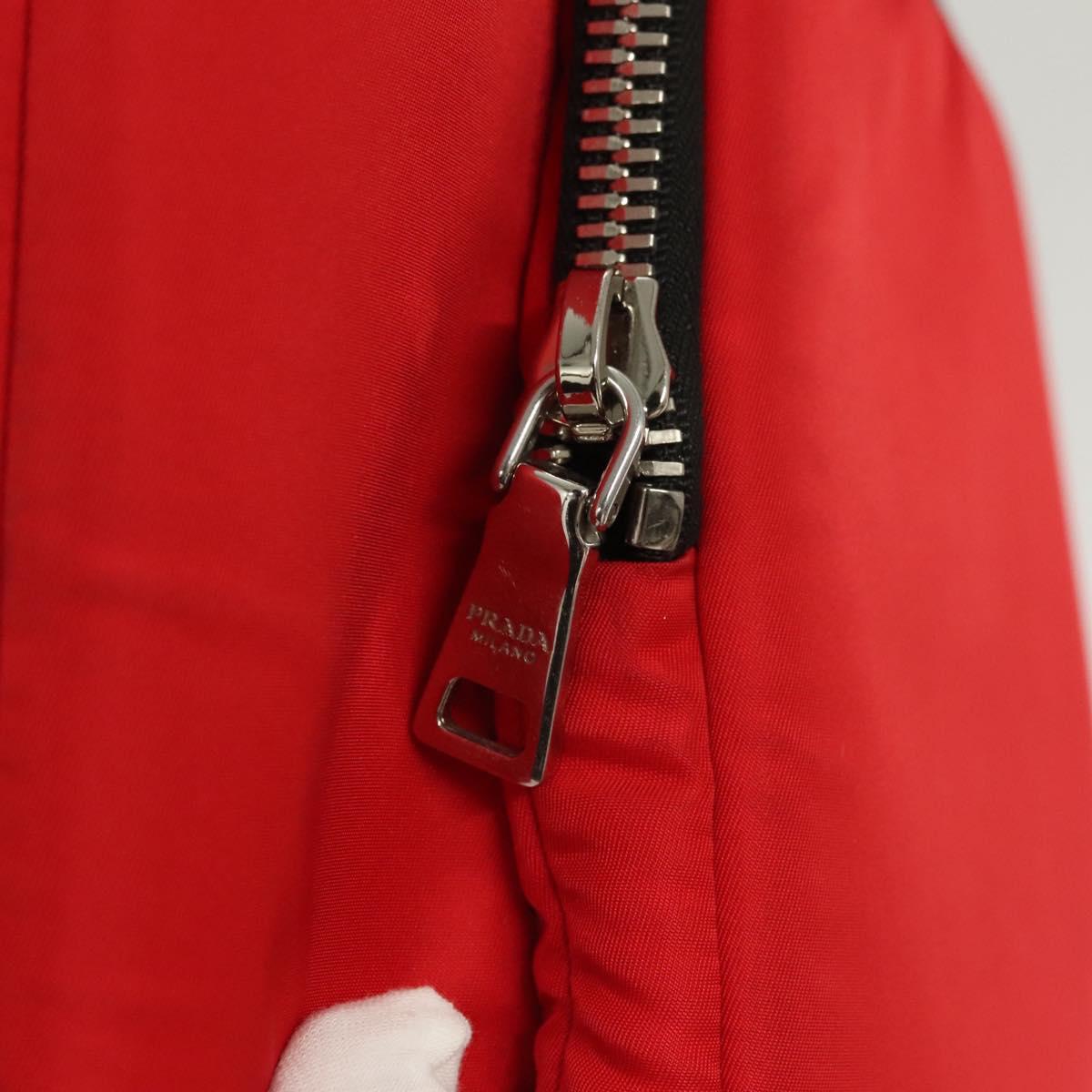Prada Tessuto, Red, NYLON, tote