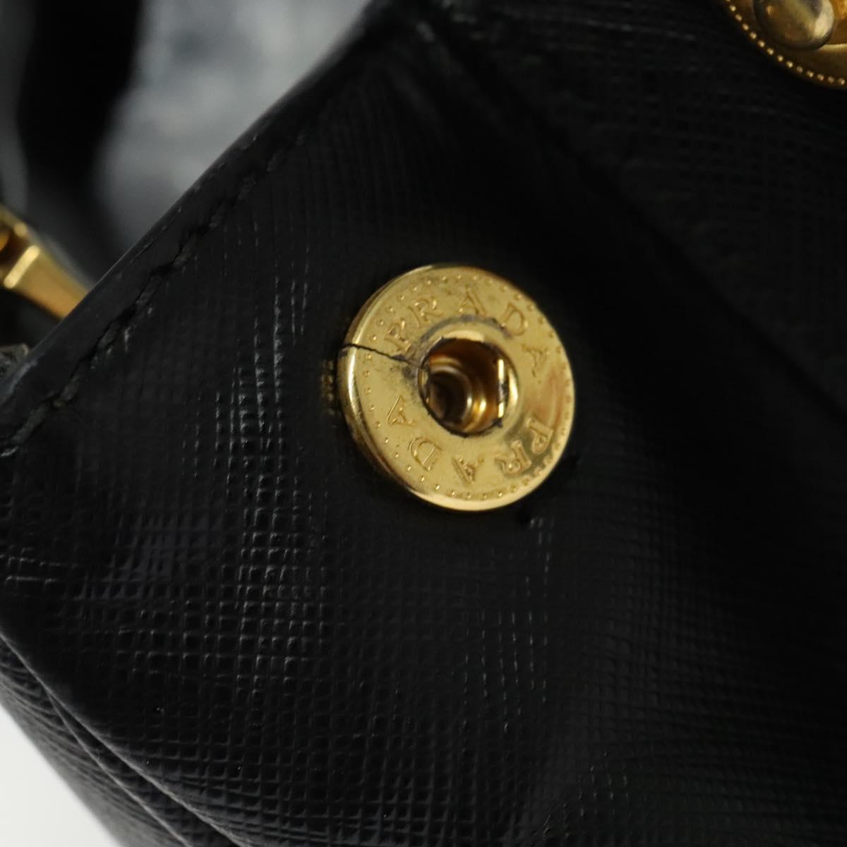 Prada Galleria, Black, Leather, handbag