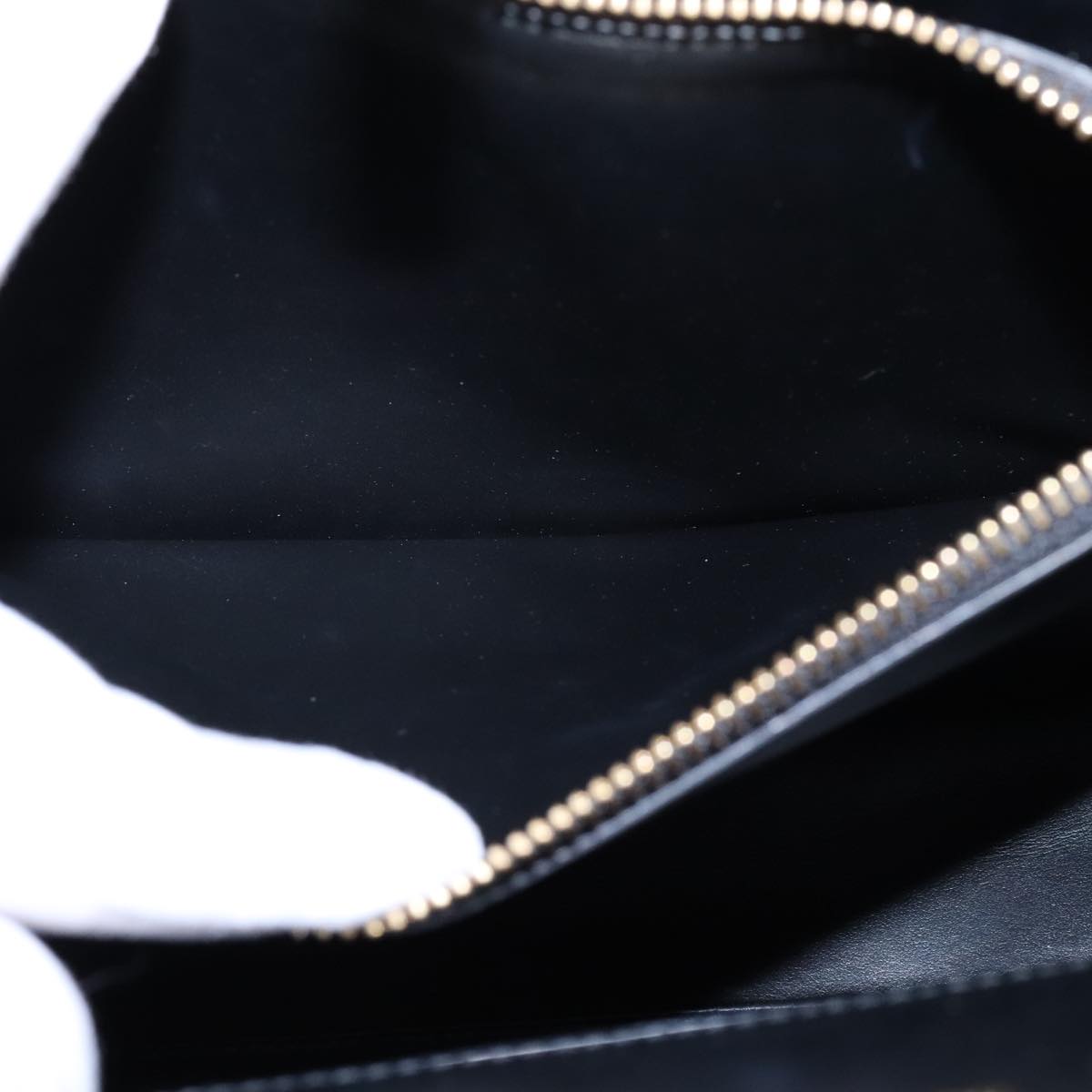 Salvatore Ferragamo Gancini, Gold, Leather, handbag
