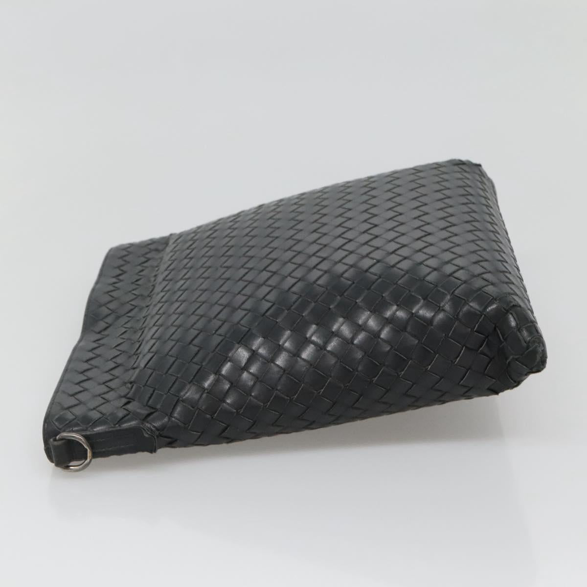 Bottega Veneta Intrecciato, Black, Leather, shoulder
