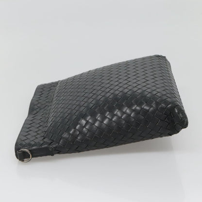 Bottega Veneta Intrecciato, Black, Leather, shoulder