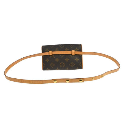 Louis Vuitton Florentine Pochette Damier, Brown, Canvas, Clutch