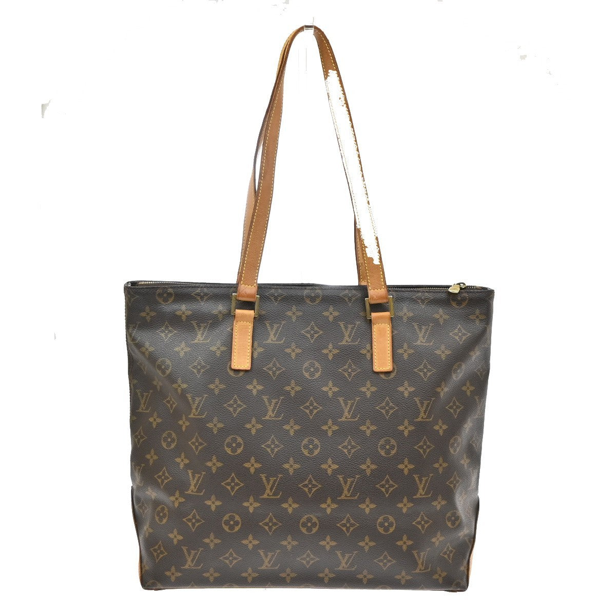 Louis Vuitton Cabas Mezzo Monogram Canvas, Brown, Canvas, Tote Bag