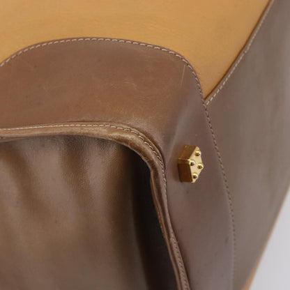Loewe Amazona Leather, Beige, Leather, Handbag