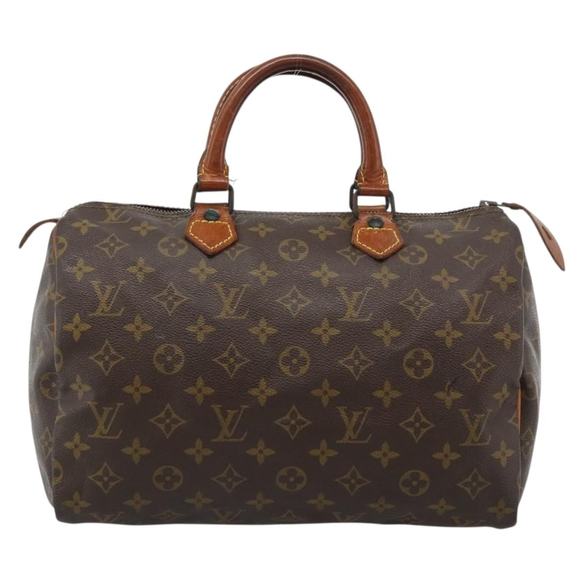 Louis Vuitton Speedy Monogram Canvas, Brown, Canvas, Handbag