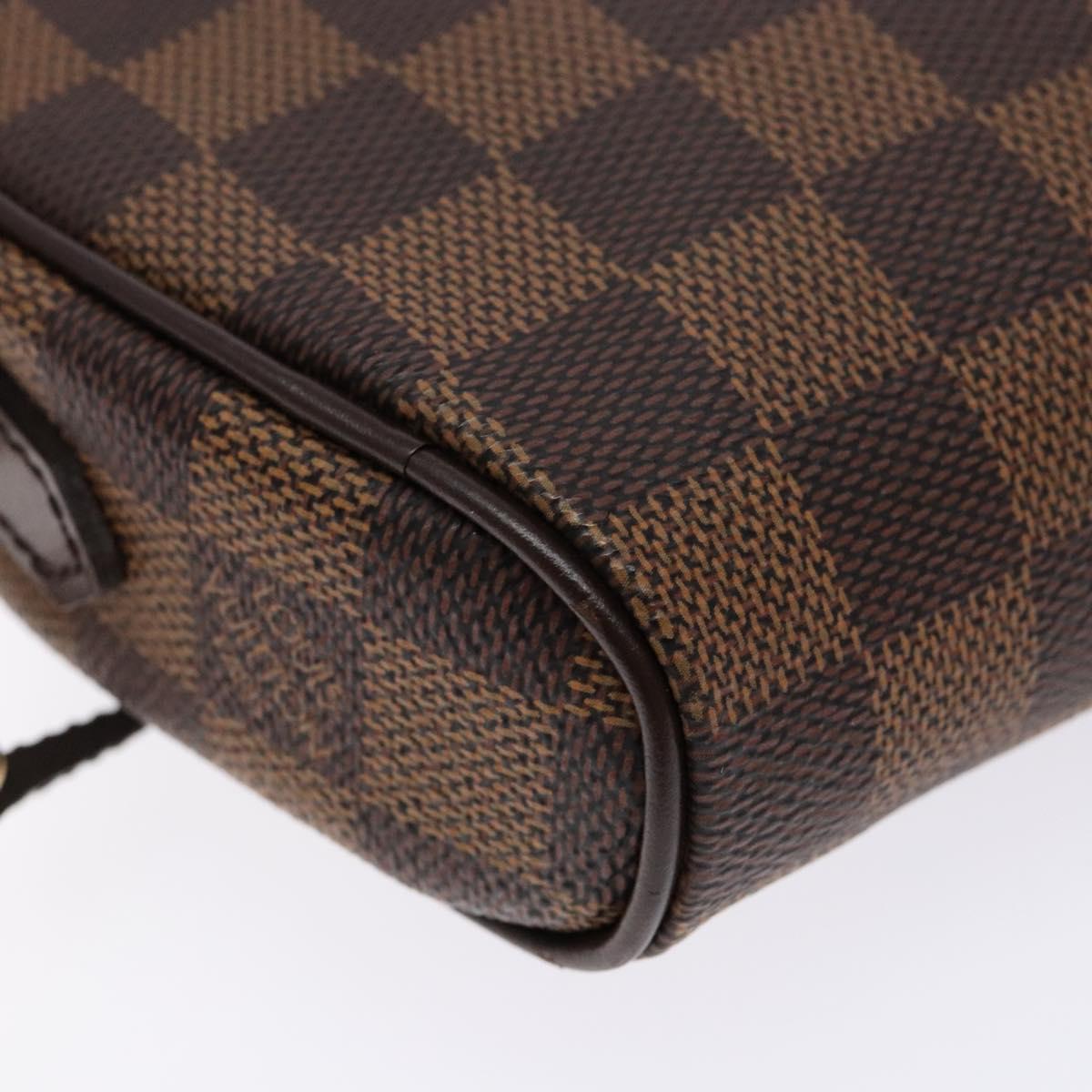 Louis Vuitton Ipanema, Brown, Canvas, shoulder