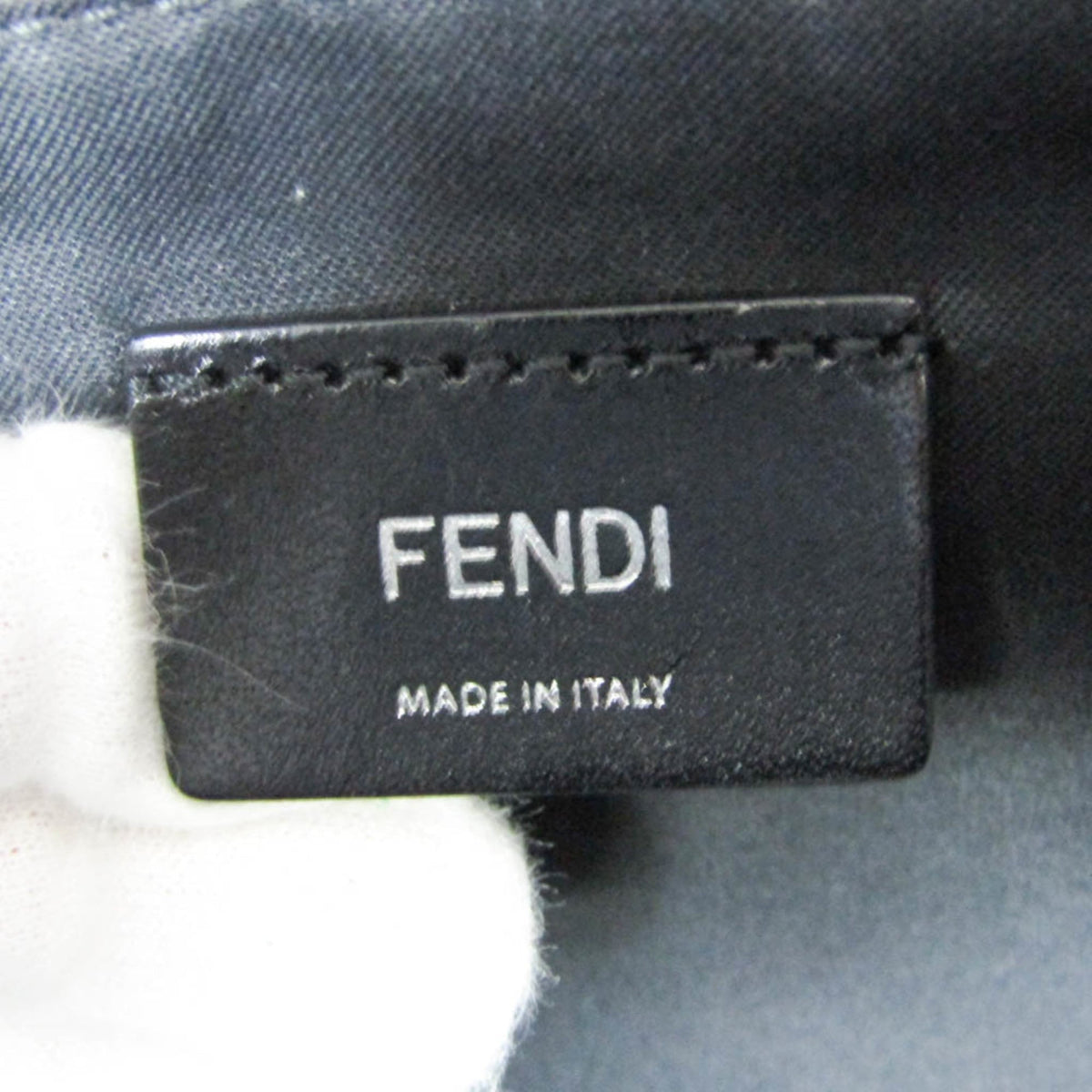 Fendi Convertible Document Holder Leather, Black, Leather, Briefcase