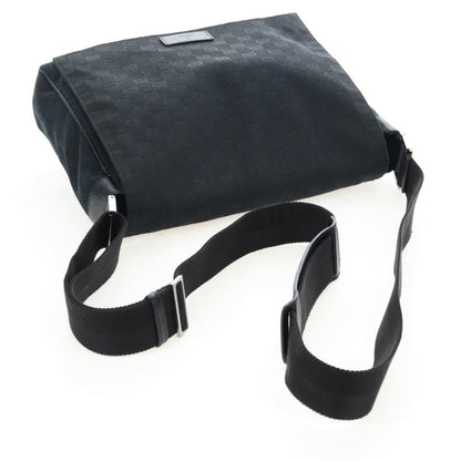 Gucci Shoulder Canvas, Black, Canvas, Shoulder Bag