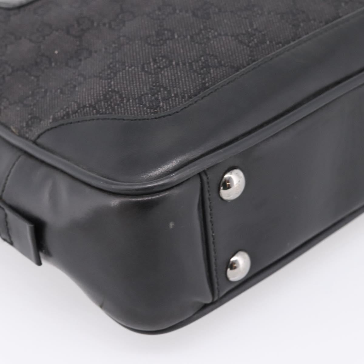 Gucci GG supreme GG Canvas, Black, Canvas, Handbag