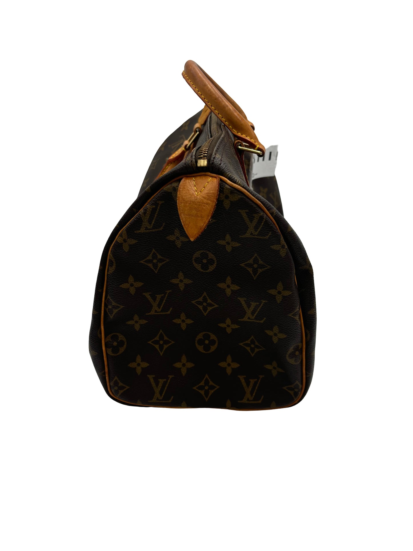 Louis Vuitton Speedy Monogram Canvas, Brown, Canvas, Handbag