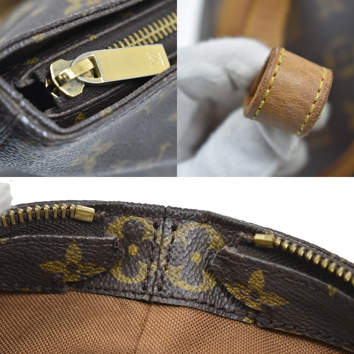 Louis Vuitton Cabas Piano Monogram Canvas, Brown, Canvas, Tote Bag