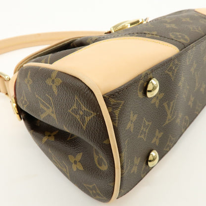 Louis Vuitton Beverly Monogram Canvas, Brown, Canvas, Handbag