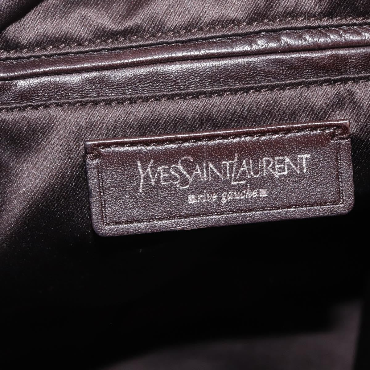 Saint Laurent Kahala Drawstring Canvas, Pink, Canvas, Tote Bag