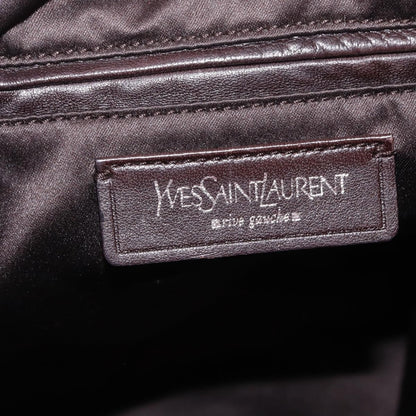 Saint Laurent Kahala Drawstring Canvas, Pink, Canvas, Tote Bag