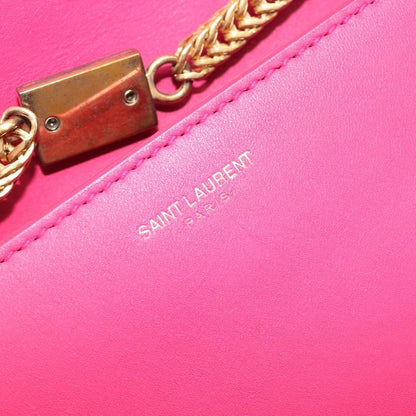 Saint Laurent Betty Leather, Pink, Leather, Handbag