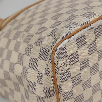 Louis Vuitton Saleya, White, Canvas, tote