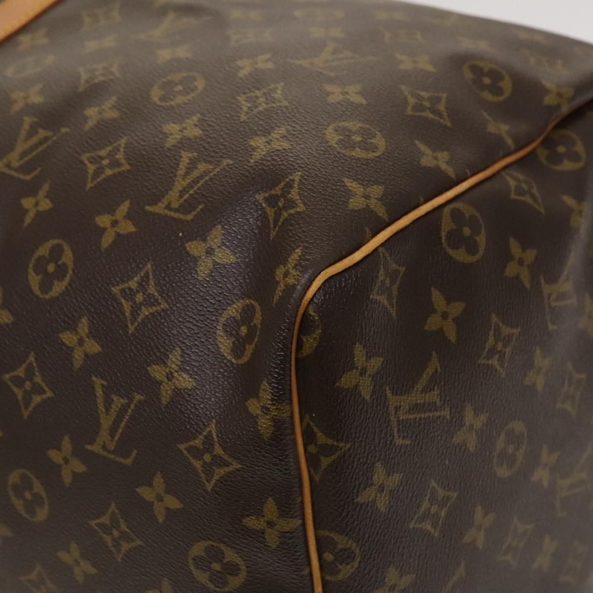 Louis Vuitton Keepall 60, Blue, Canvas, travel
