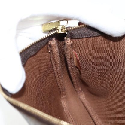 Louis Vuitton Pochette Accessoire, Brown, Canvas, clutch