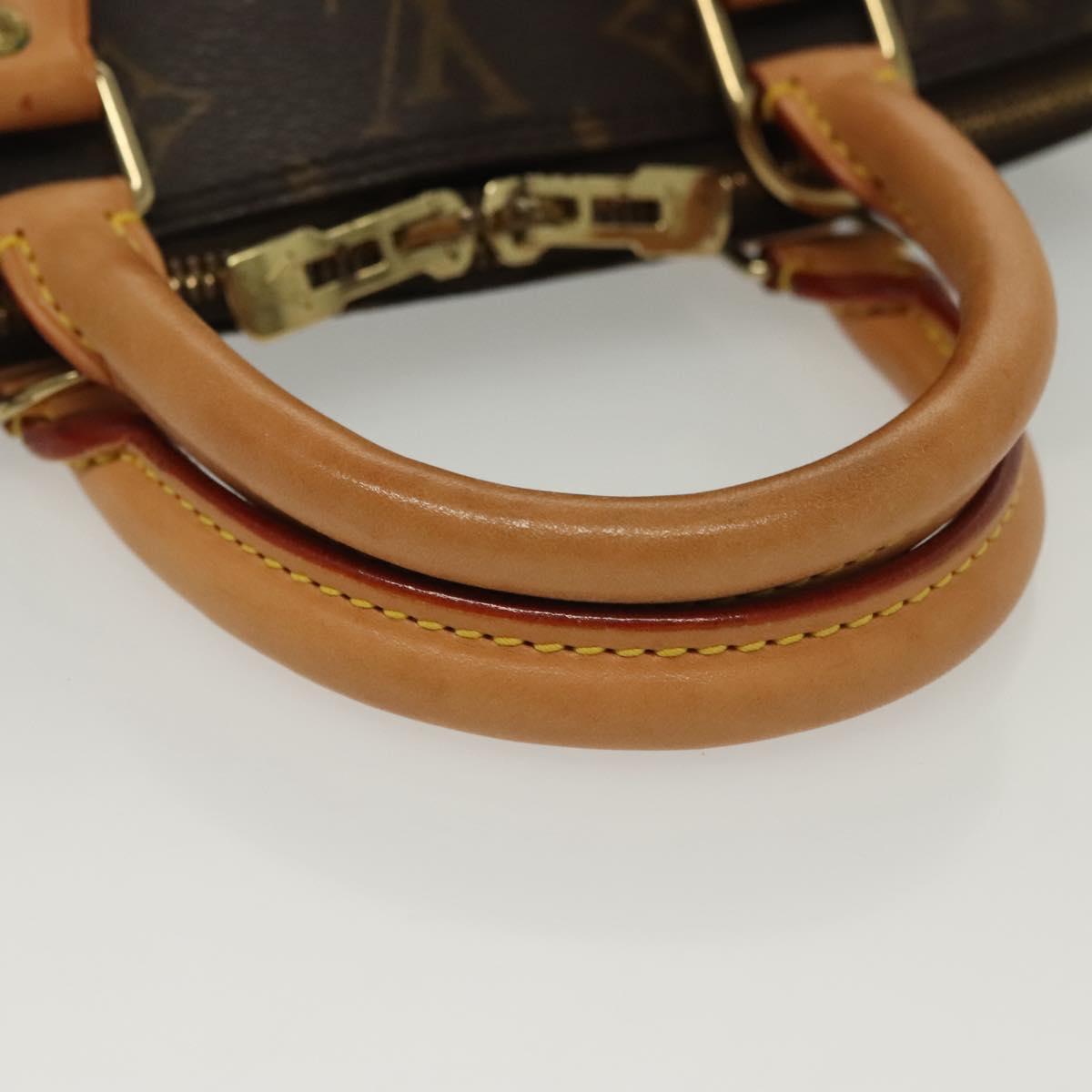Louis Vuitton Alma, Brown, Canvas, handbag