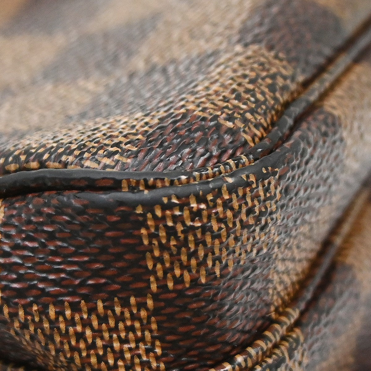 Louis Vuitton Naviglio Damier Ebene, Brown, Canvas, Shoulder Bag