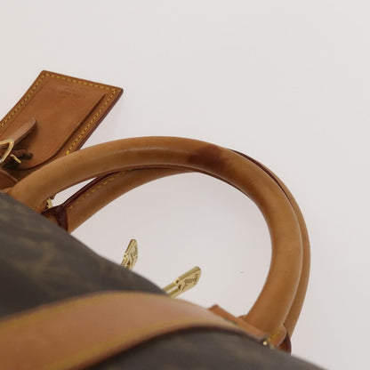 Louis Vuitton Keepall Bandouliere Bag Monogram Canvas, BROWN, CANVAS, Travel bag