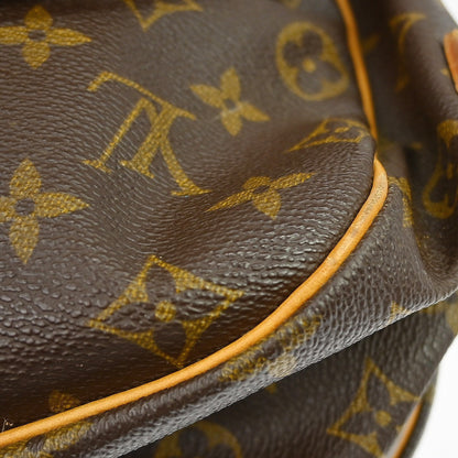 Louis Vuitton Saumur Monogram, Brown, Canvas, Shoulder Bag