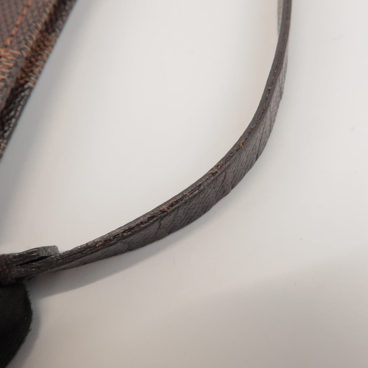 Louis Vuitton Trousse Make Up Damier, Brown, Canvas, Clutch