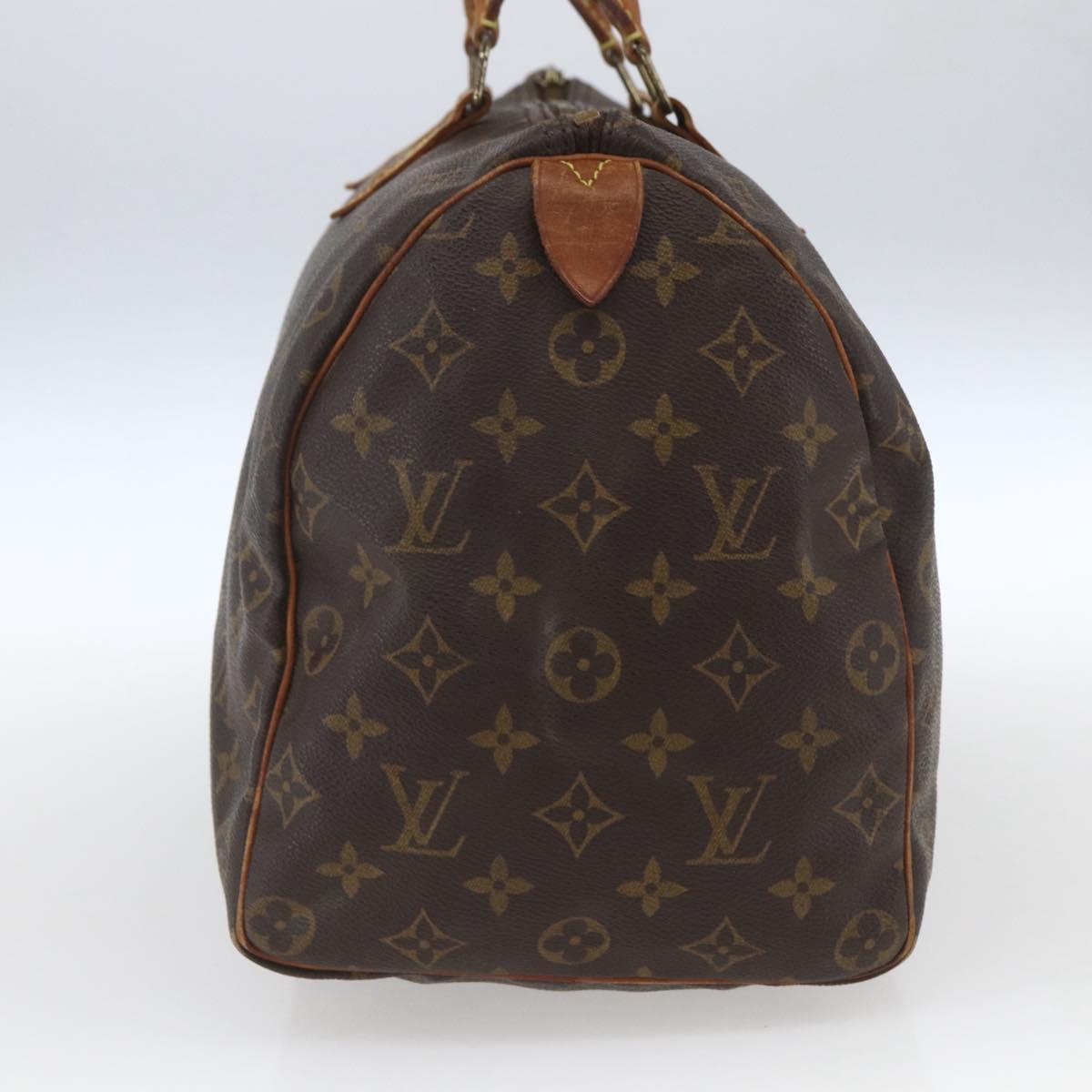 Louis Vuitton Speedy Handbag Monogram Canvas, BROWN, CANVAS, Handbag