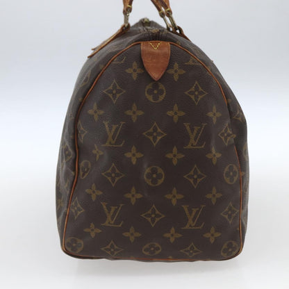 Louis Vuitton Speedy Handbag Monogram Canvas, BROWN, CANVAS, Handbag