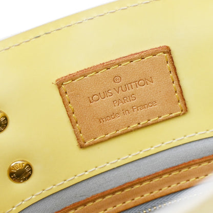 Louis Vuitton Robert Wilson Reade Vernis, Yellow, Patent Leather, Tote Bag