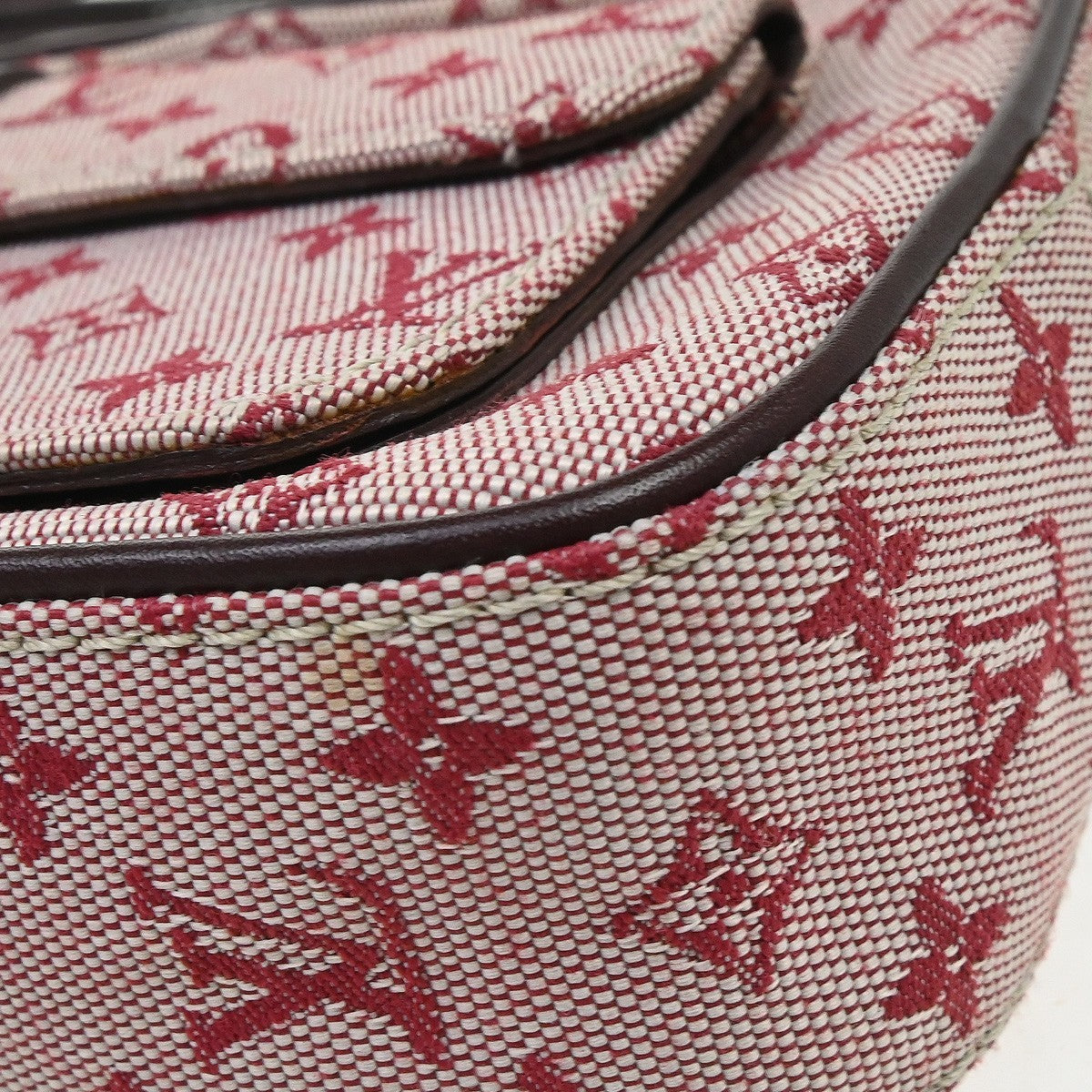 Louis Vuitton Juliette Mini Lin, Red, Canvas, Crossbody Bag