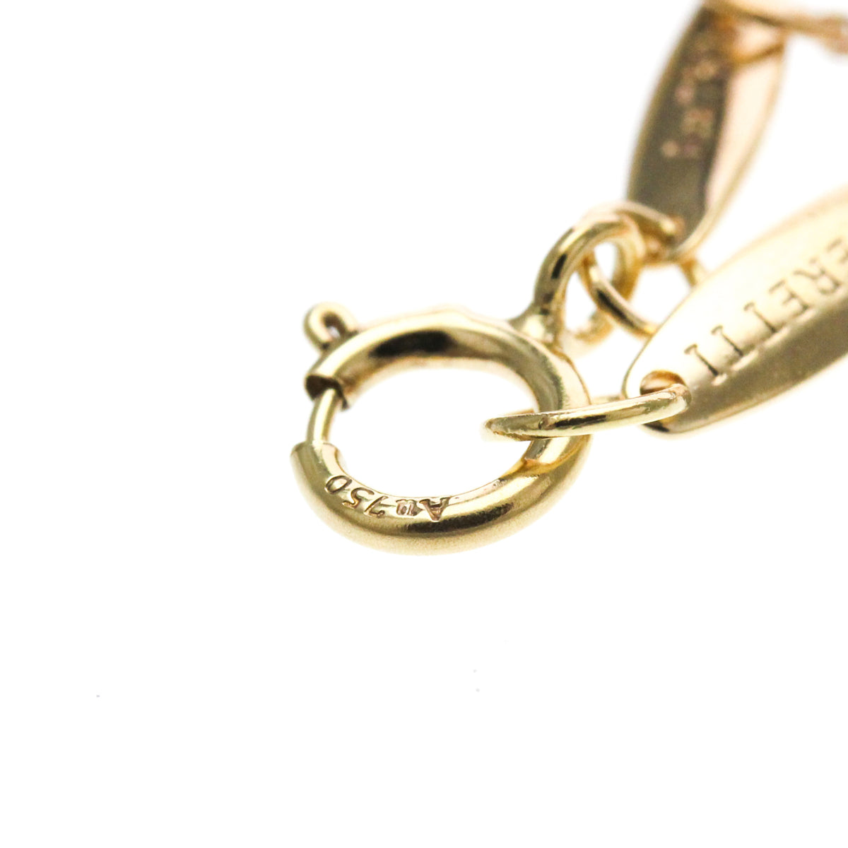 Tiffany & Co. Elsa Peretti Bean Pendant 18K Rose Gold, Gold, Pink Gold, Necklace
