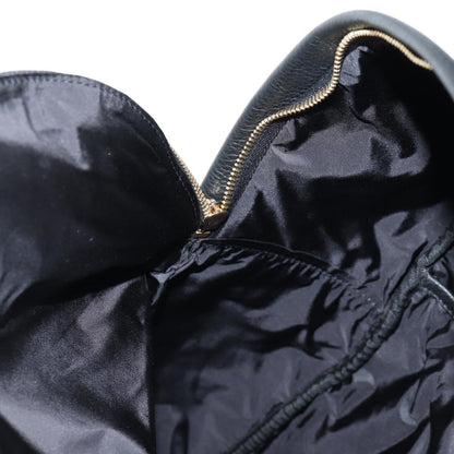 Versace Medusa, Black, Leather, backpack