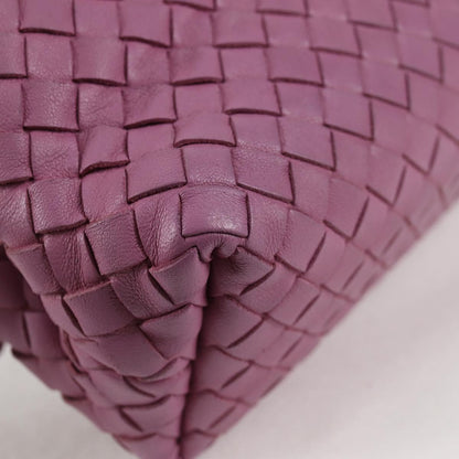 Bottega Veneta Olimpia, Purple, Leather, shoulder