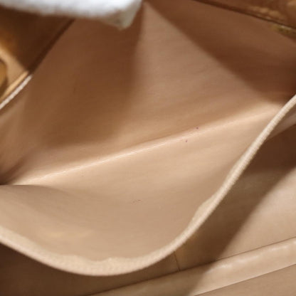 Chanel, Beige, Leather, shoulder