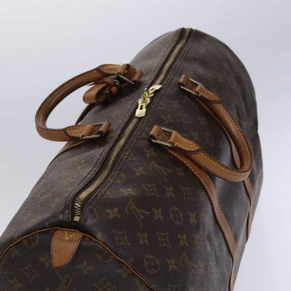 Louis Vuitton Keepall 50, Brown, Canvas, travel