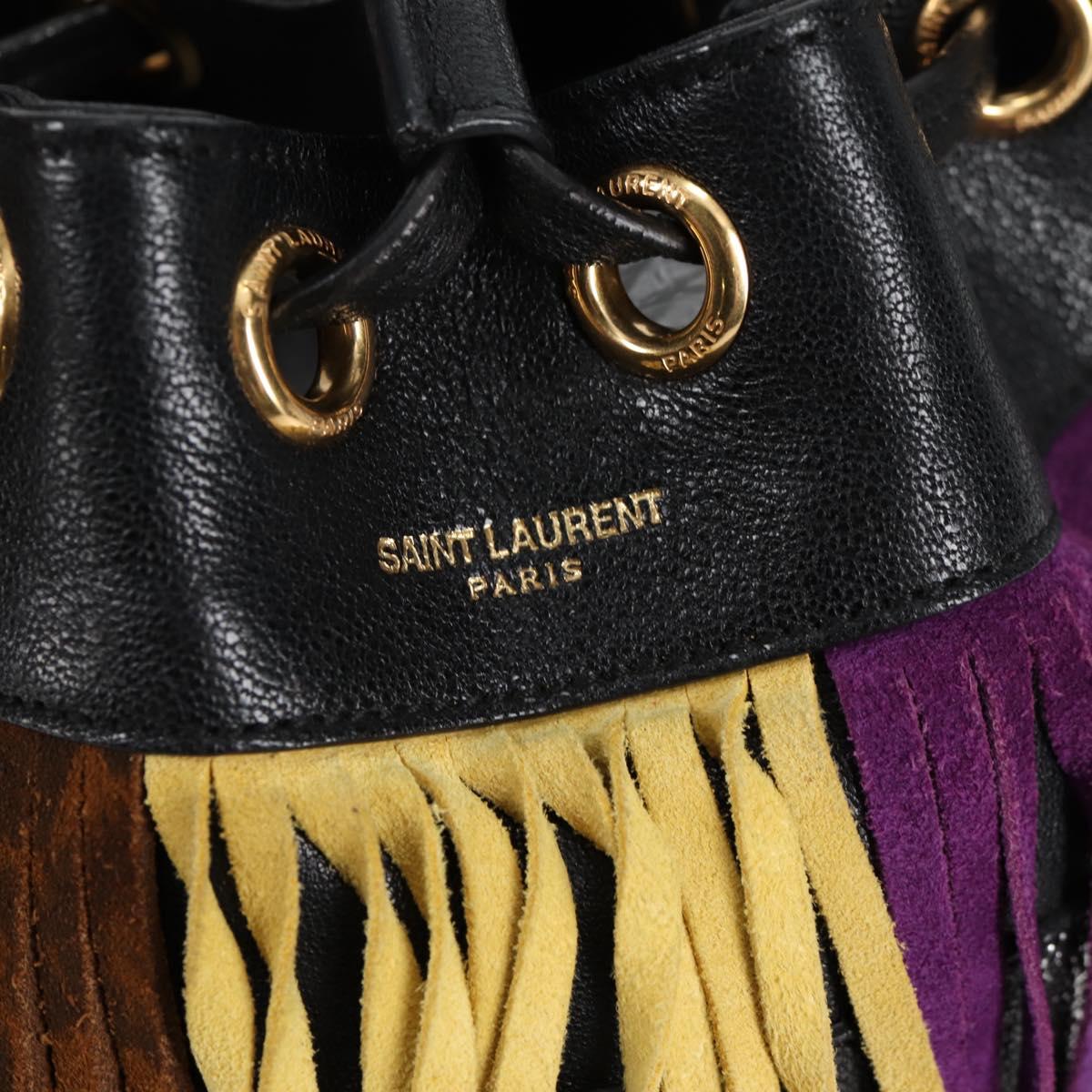 Saint Laurent Emmanuelle, Multicolour, Leather, shoulder