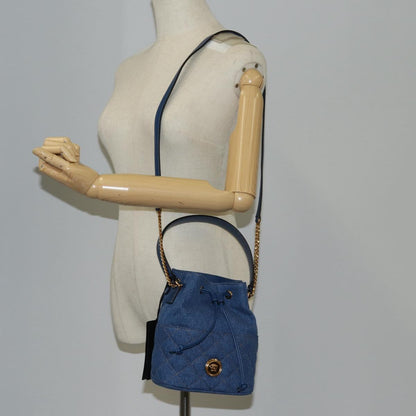 Versace Medusa, Blue, Denim - Jeans, handbag