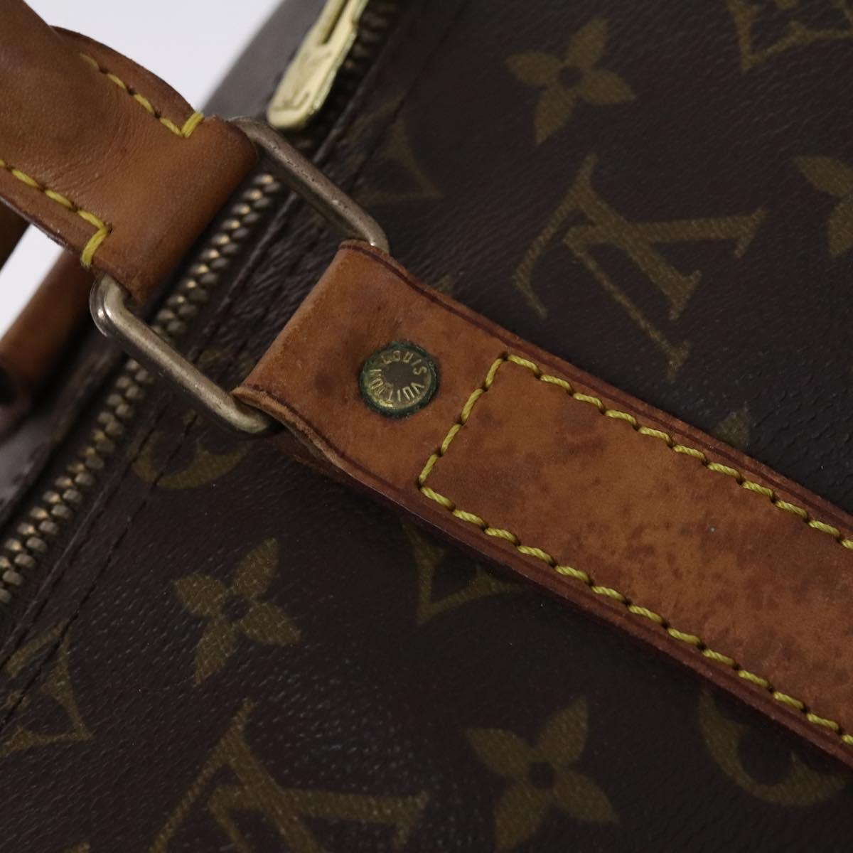 Louis Vuitton Keepall 50, Brown, Canvas, travel