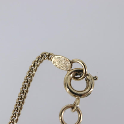 Chanel Square CC Pendant Metal, Gold, Metal, Necklace