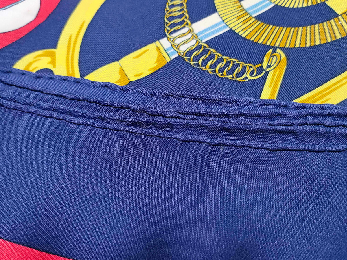 Hermes Carré 90 Silk multicolor, Multicolour, Silk, Scarf