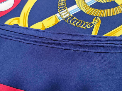 Hermes Carré 90 Silk multicolor, Multicolour, Silk, Scarf