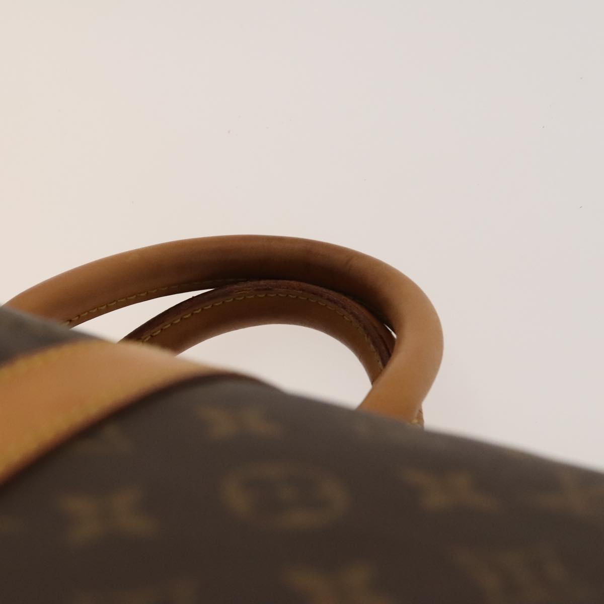 Louis Vuitton Keepall 55, Brown, Canvas, travel