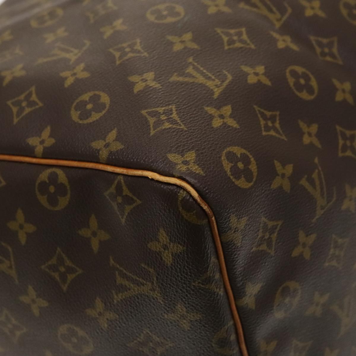 Louis Vuitton Keepall 60, Blue, Canvas, travel