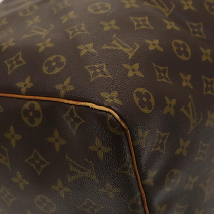 Louis Vuitton Keepall 60, Blue, Canvas, travel
