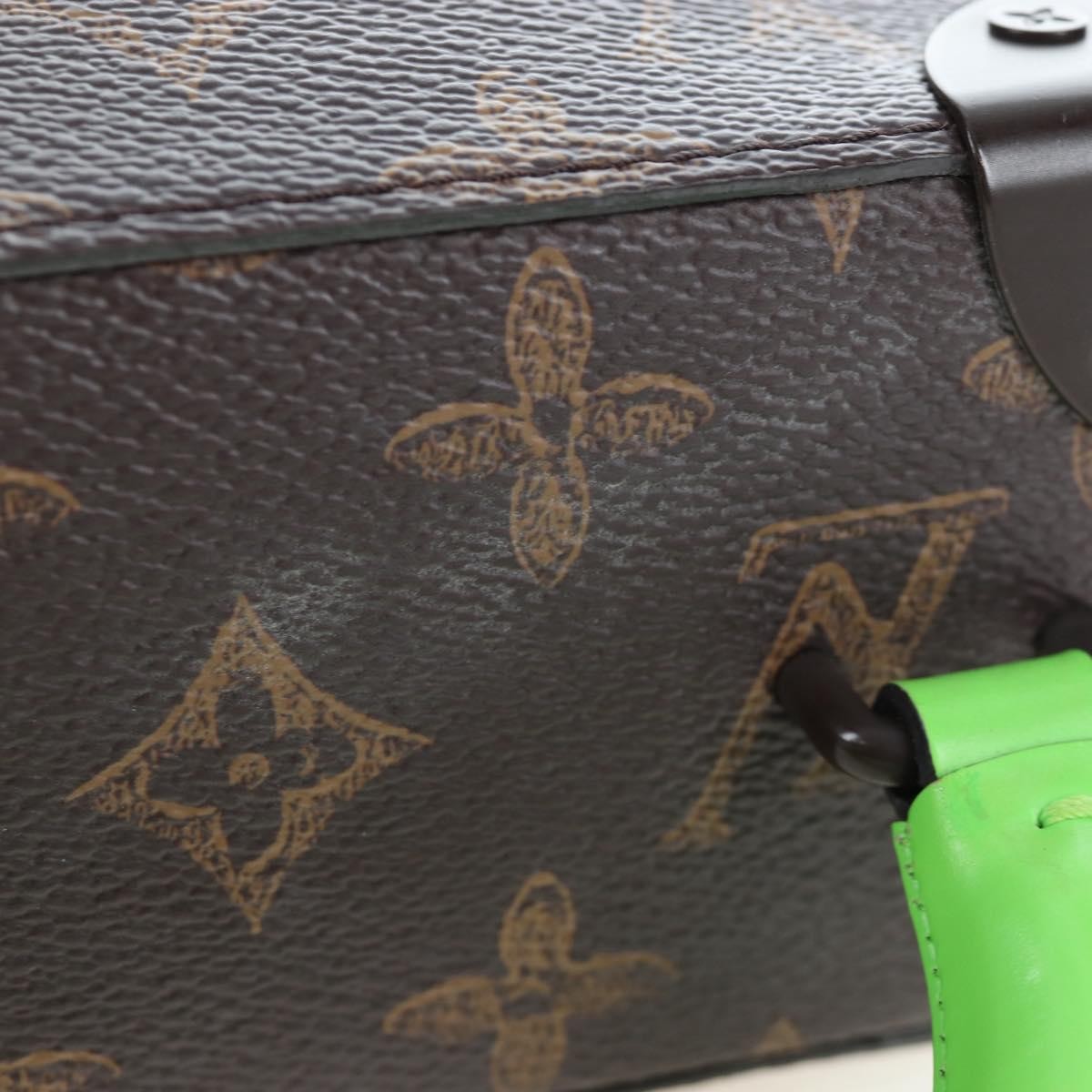 Louis Vuitton Vertical Box Trunk No.7 Trunk L'Oeil Vintage Monogram Canvas, Brown, Canvas, Handbag