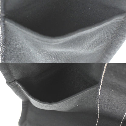 Hermes Fourre Tout Toile, Black, Cotton, Tote Bag